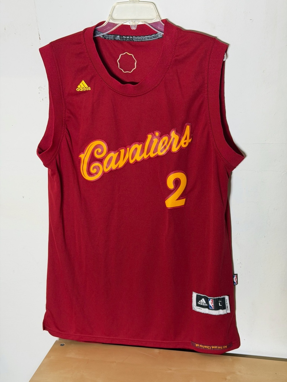 Adidas Kyrie Irving #2 Cleveland Cavaliers Swingman Jersey Men’s Large +2